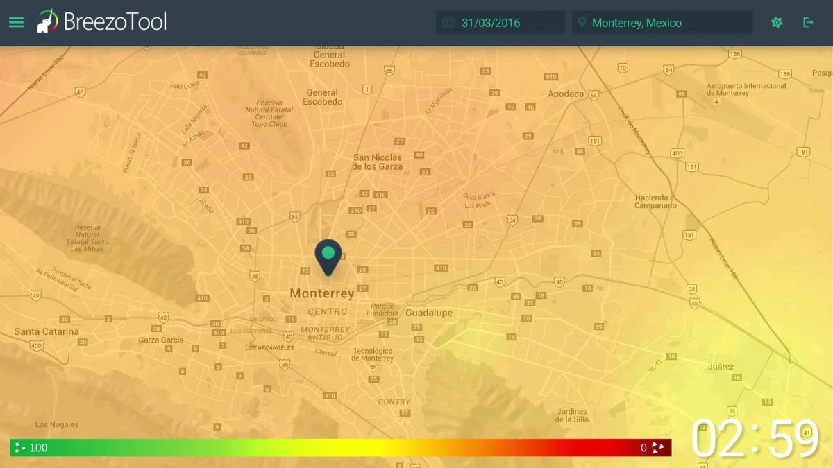 calidad de aire breezometer 2