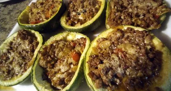 pizza de zapallitos