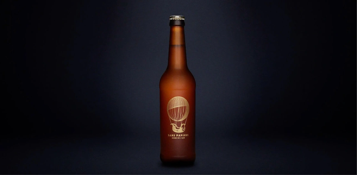 cerveza con aire
