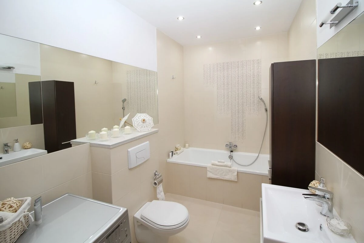 como limpiar el baño