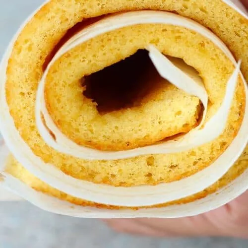 de que lado se rellena el pionono