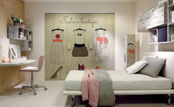 Mobiliario adaptable para habitación de niña Decoración habitación de niña: mobiliario infantil flexible y duradero