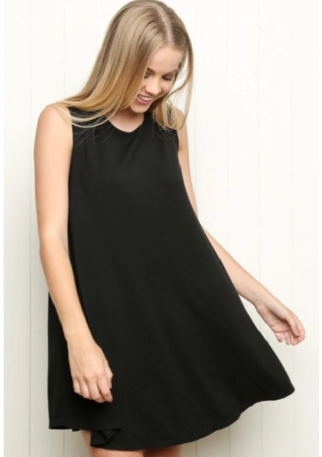 Vestido negro para embarazada