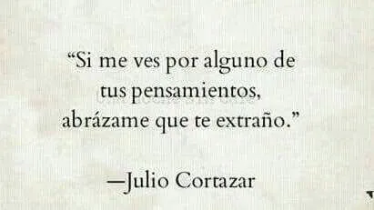 julio cortazar frases amor