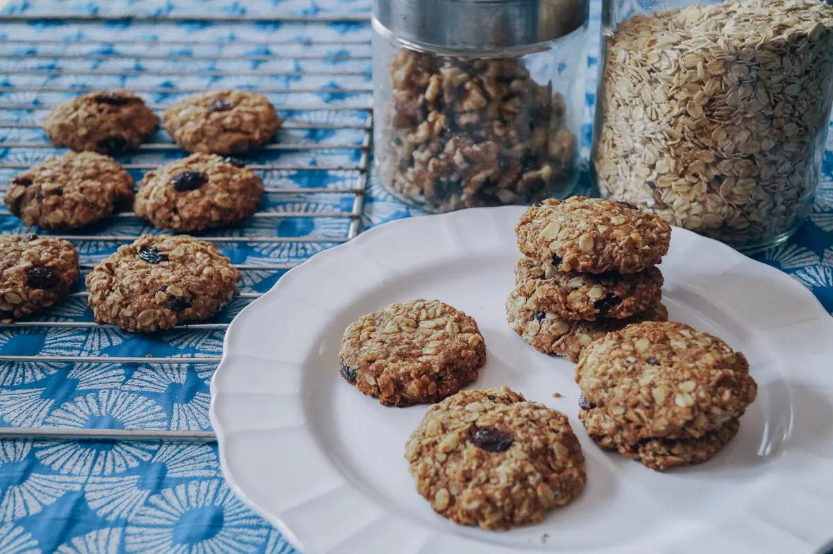recetas fáciles cookies saludables