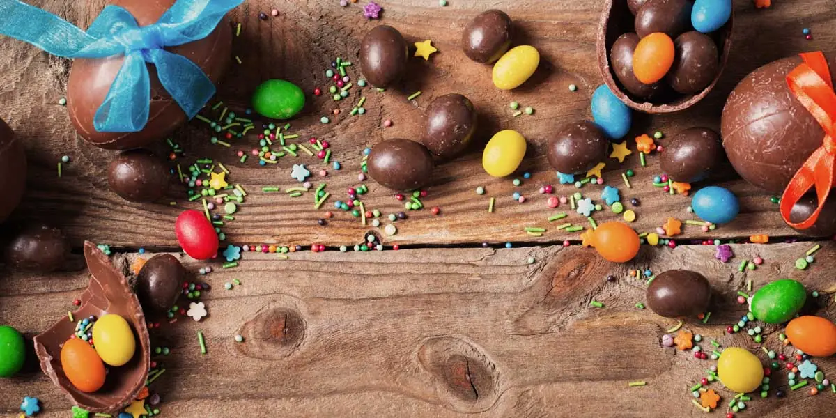 como hacer huevos de pascua