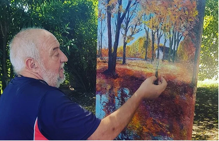pintando en cuarentena