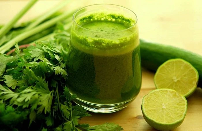 jugo de verduras