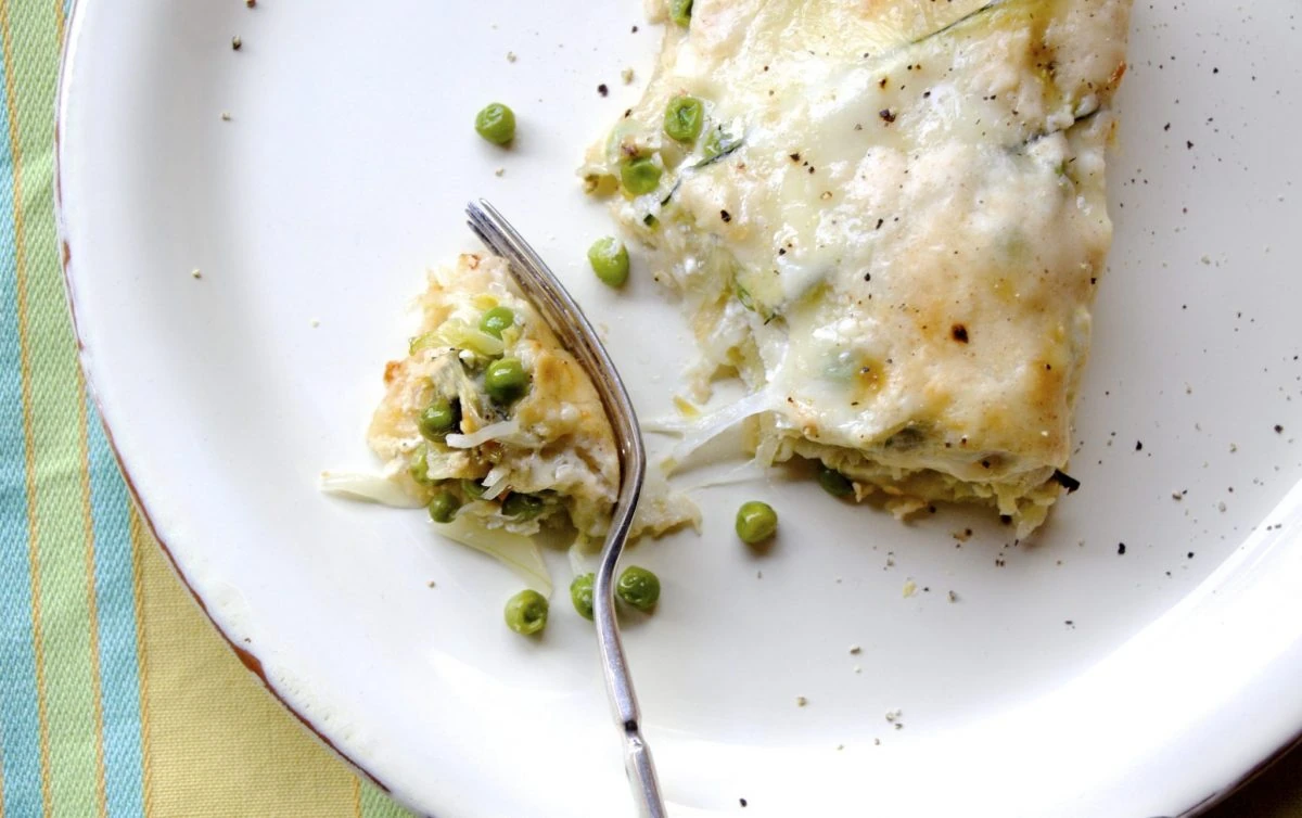 lasagna de salmon
