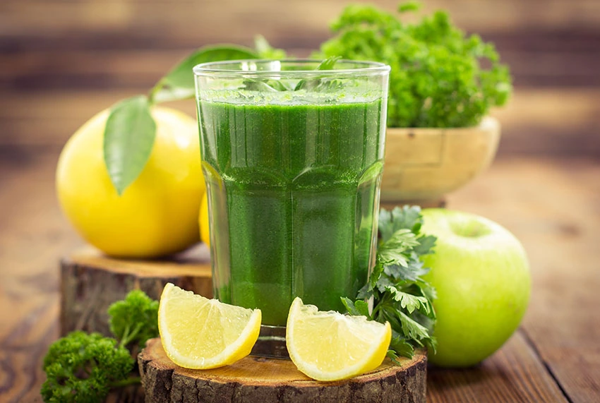 licuado de verduras y frutas