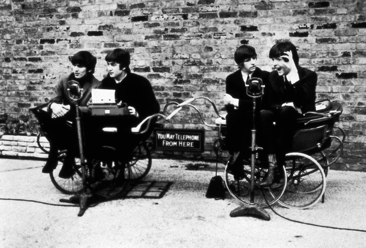 disco navideño beatles