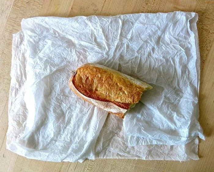 pan en el microondas
