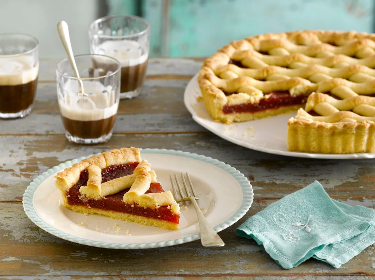 torta de manzanas verdes y canela
