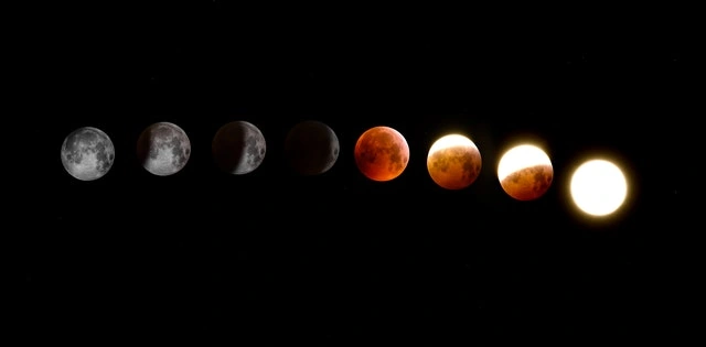 que son las fases lunares