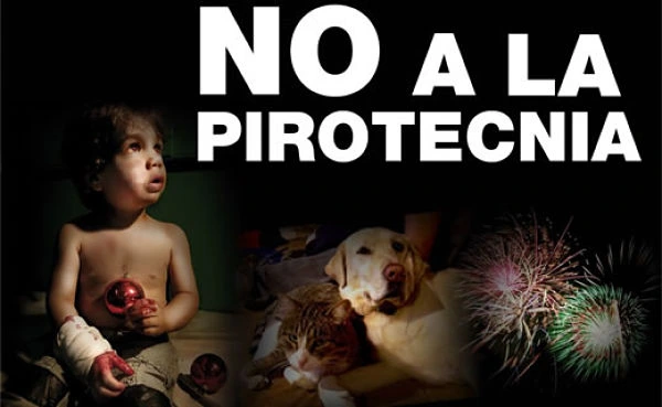 pirotecnia mascotas niños