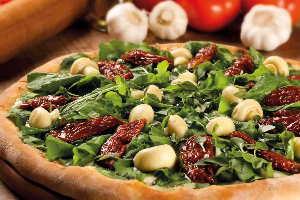 pizza vegetariana