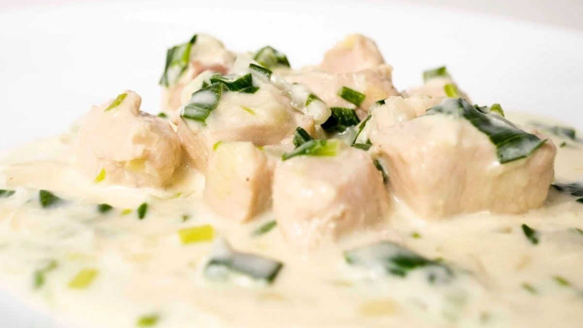 pollo al verdeo receta