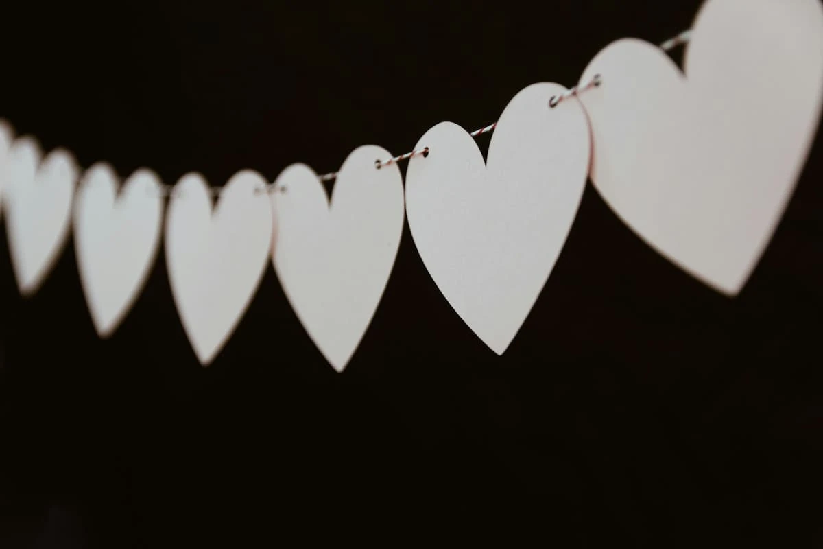 que significa el corazon blanco