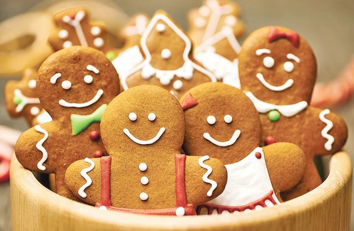 galletas de jengibre y canela