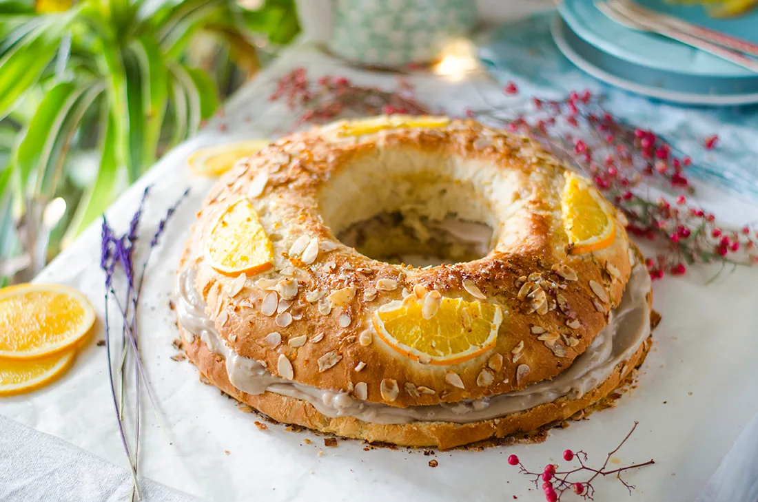 receta de rosca de pascua vegana