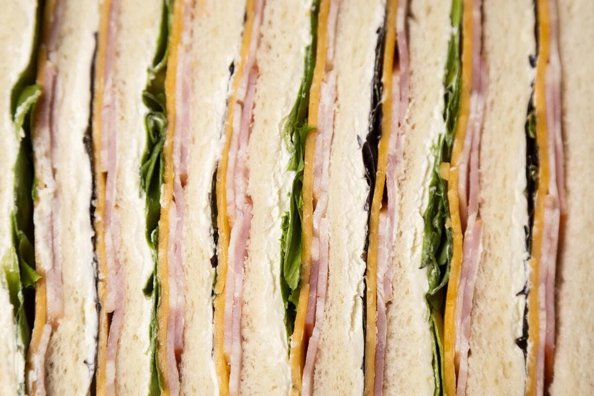 sandwiches de miga caseros