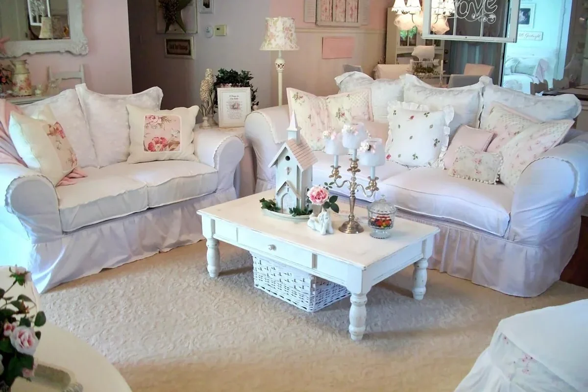decoración shabby chic
