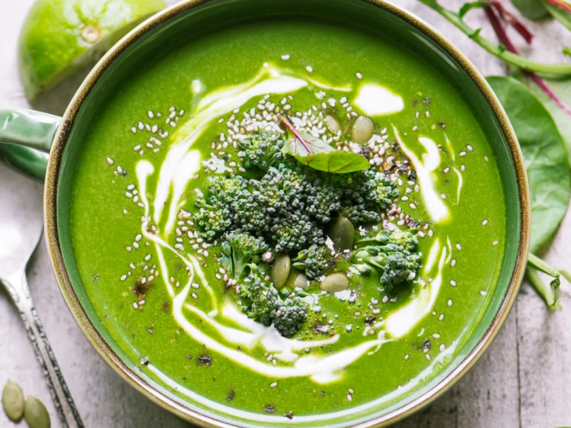 sopas bajas calorías