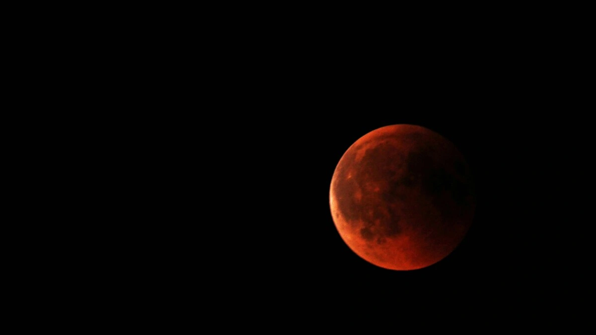 Qué es una luna de sangre