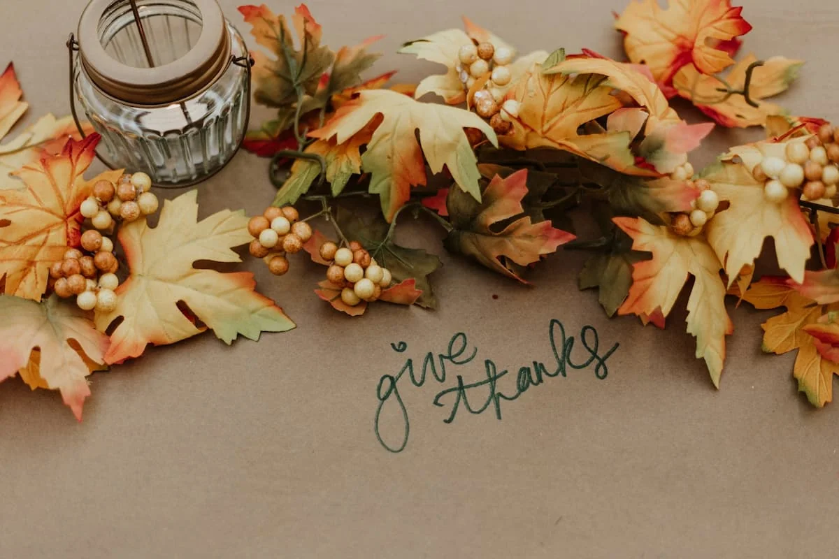 Palabras para dar gracias en Thanksgiving Frases de Acción de Gracias con mensajes de gratitud