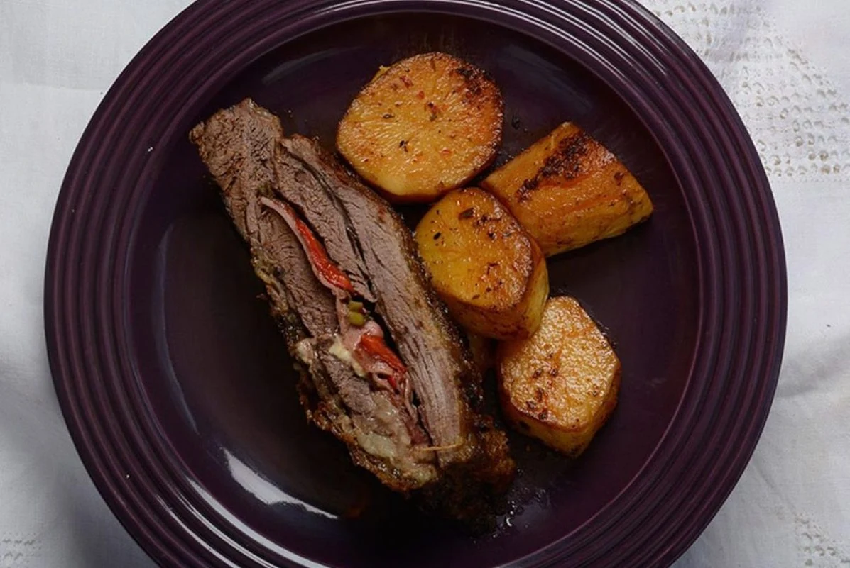 solomillo de cerdo a la mostaza