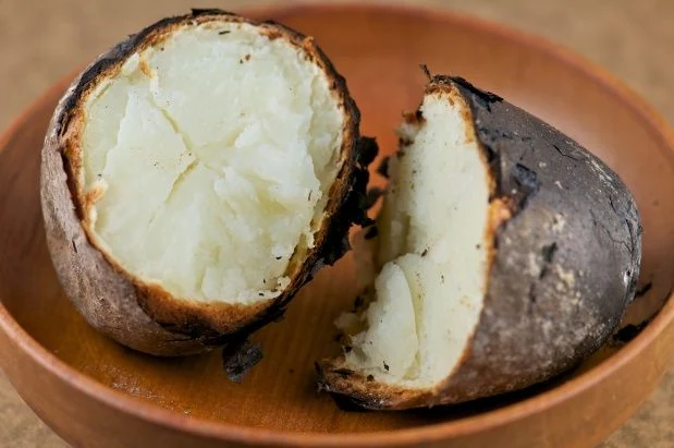 papas al rescoldo