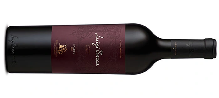Botella de vino malbec Luigi Bosca